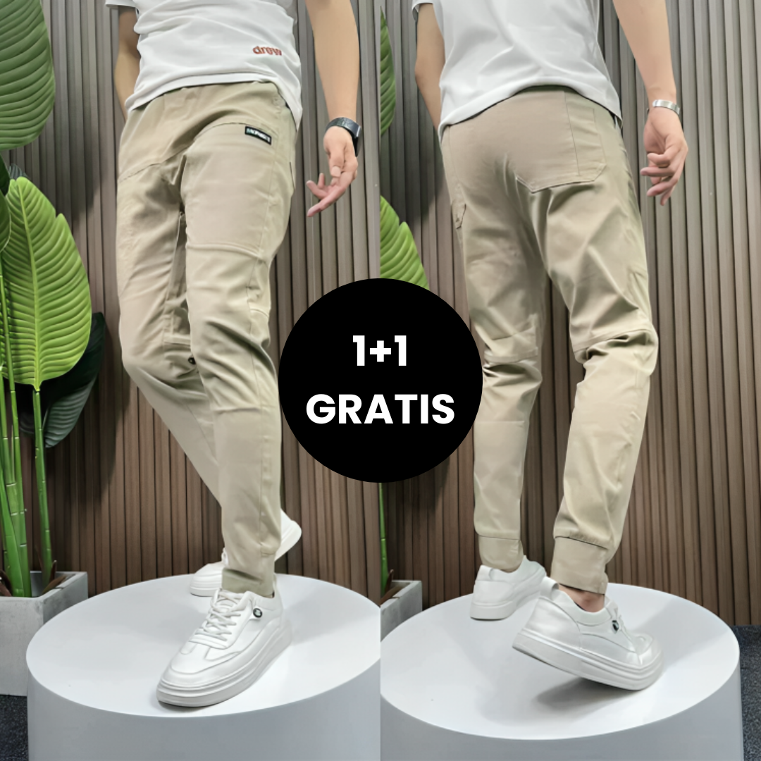 LORENZO™ | Pantaloni cargo elasticizzati | 1+1 Gratis