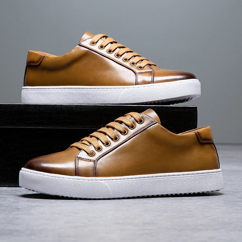 Franco™ - Sneaker da Uomo in Pelle