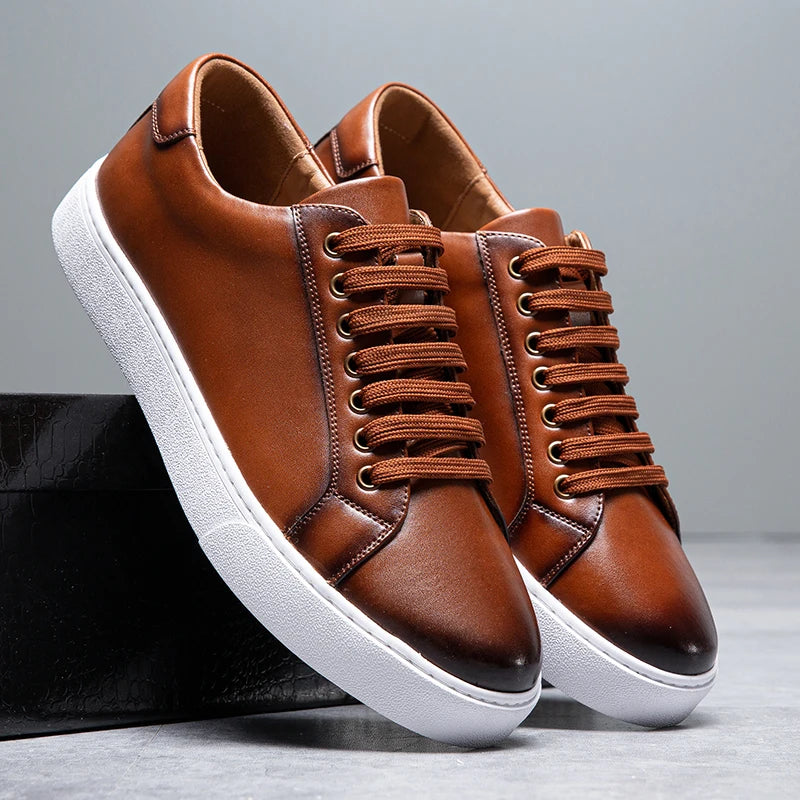 Franco™ - Sneaker da Uomo in Pelle