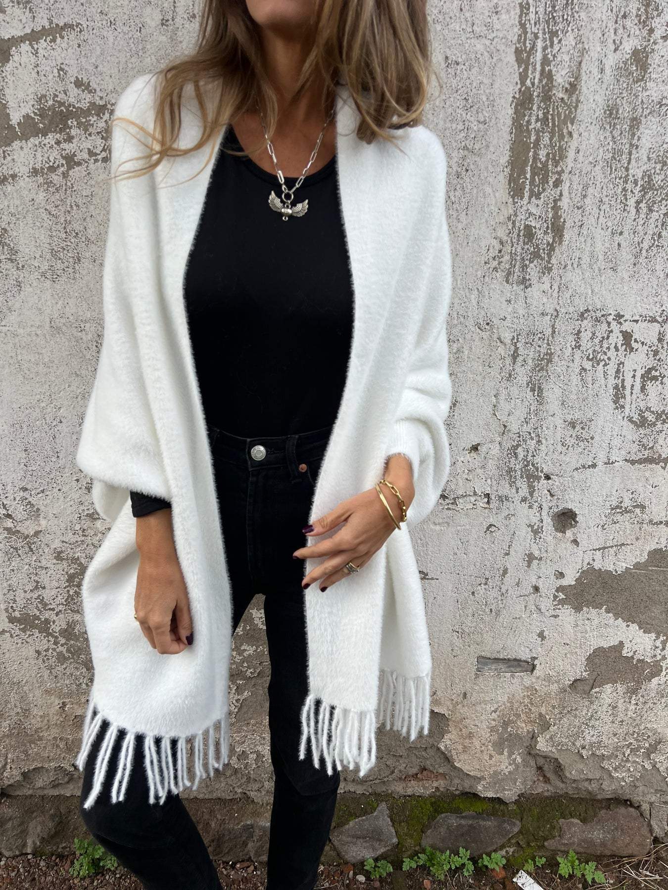 ESME™ | Cardigan avvolgente con maniche lunghe